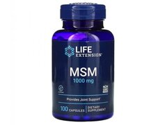 MSM (Methylsulfonylmethane) 1.000mg 100 Capsule, Life Extension